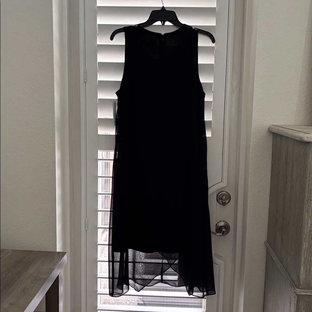 Karen Kane Black Asymmetrical Dress